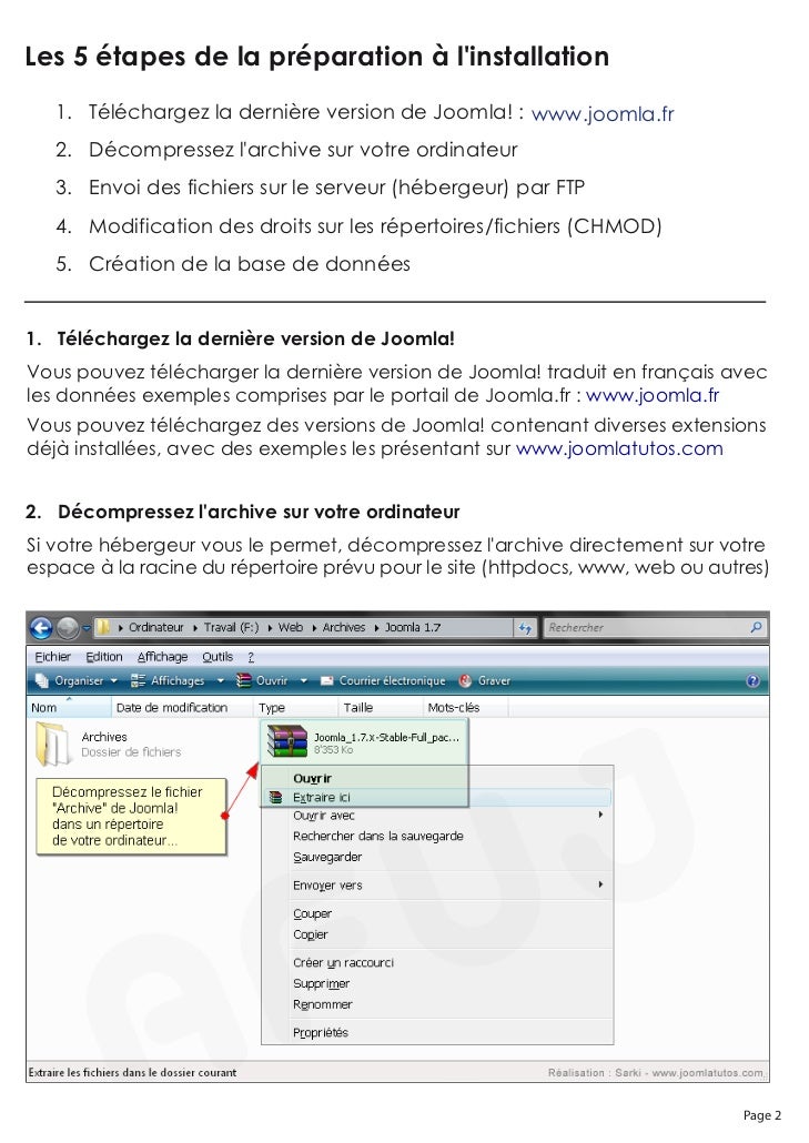 TÉLÉCHARGER SERVEUR 2GO JOOMLA 2GO JOOMLA SERVEUR TÉLÉCHARGER
